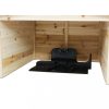 Hus/garage till robotgräsklippare - 87x80cm