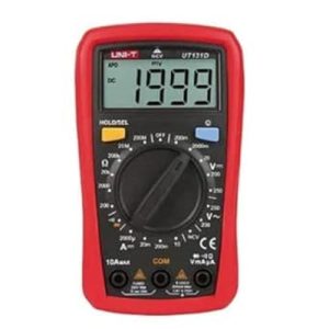 UNI-T UT131D UT131 Serie Handflatans Storlek Multimeter, 200V-250V AC, 2000µA-10A