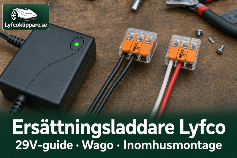 Ersättningsladdare Lyfco – Wago svart-svart och röd-vit